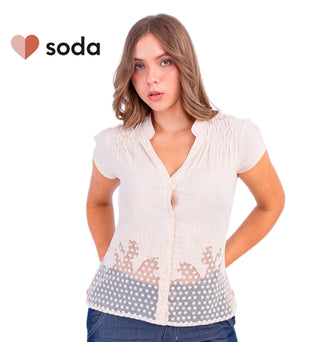 BLUSA GLASSY
