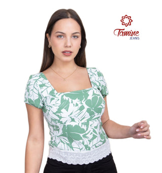 BLUSA HOLE ESTAMPADA